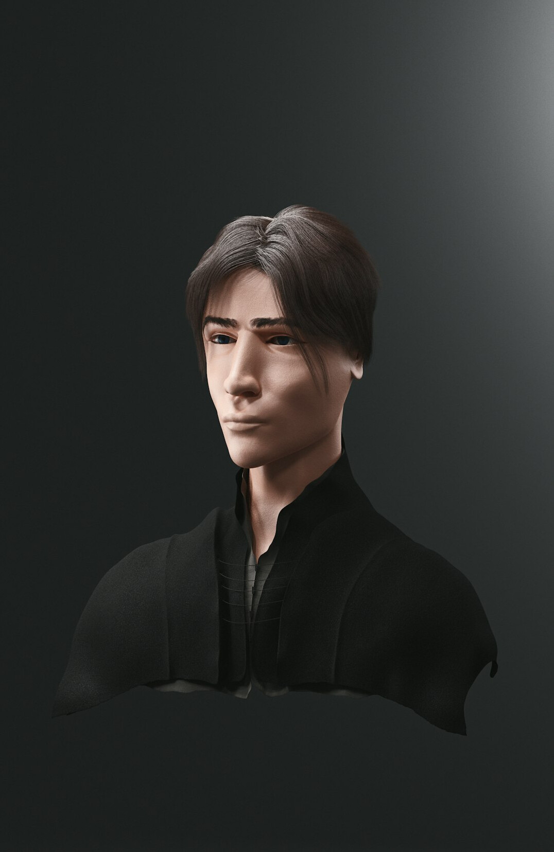 Studio portrait of a Croatian male software architect